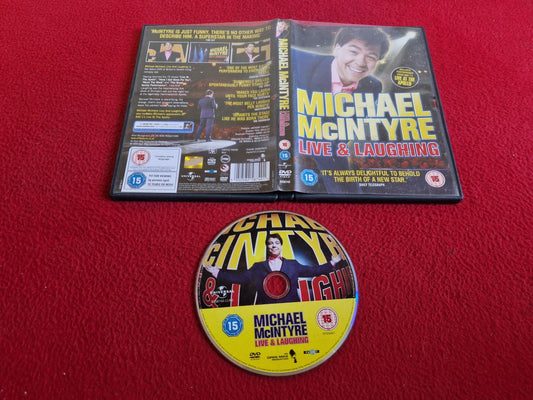 MICHAEL MCINTYRE LIVE & LAUGHING DVD