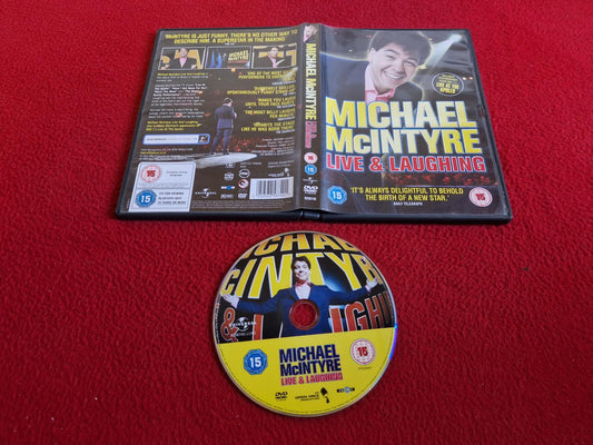 MICHAEL MCINTYRE: LIVE & LAUGHING DVD
