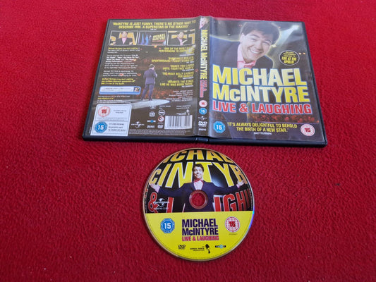 MICHAEL MCINTYRE: LIVE & LAUGHING DVD