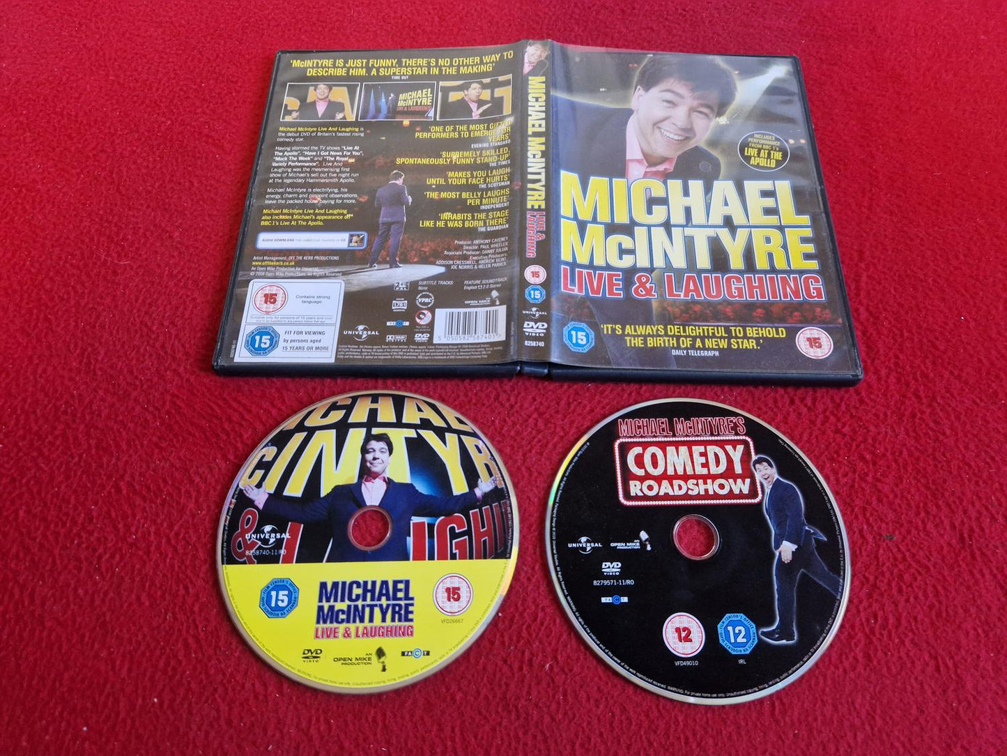 MICHAEL MCINTYRE: LIVE & LAUGHING DVD
