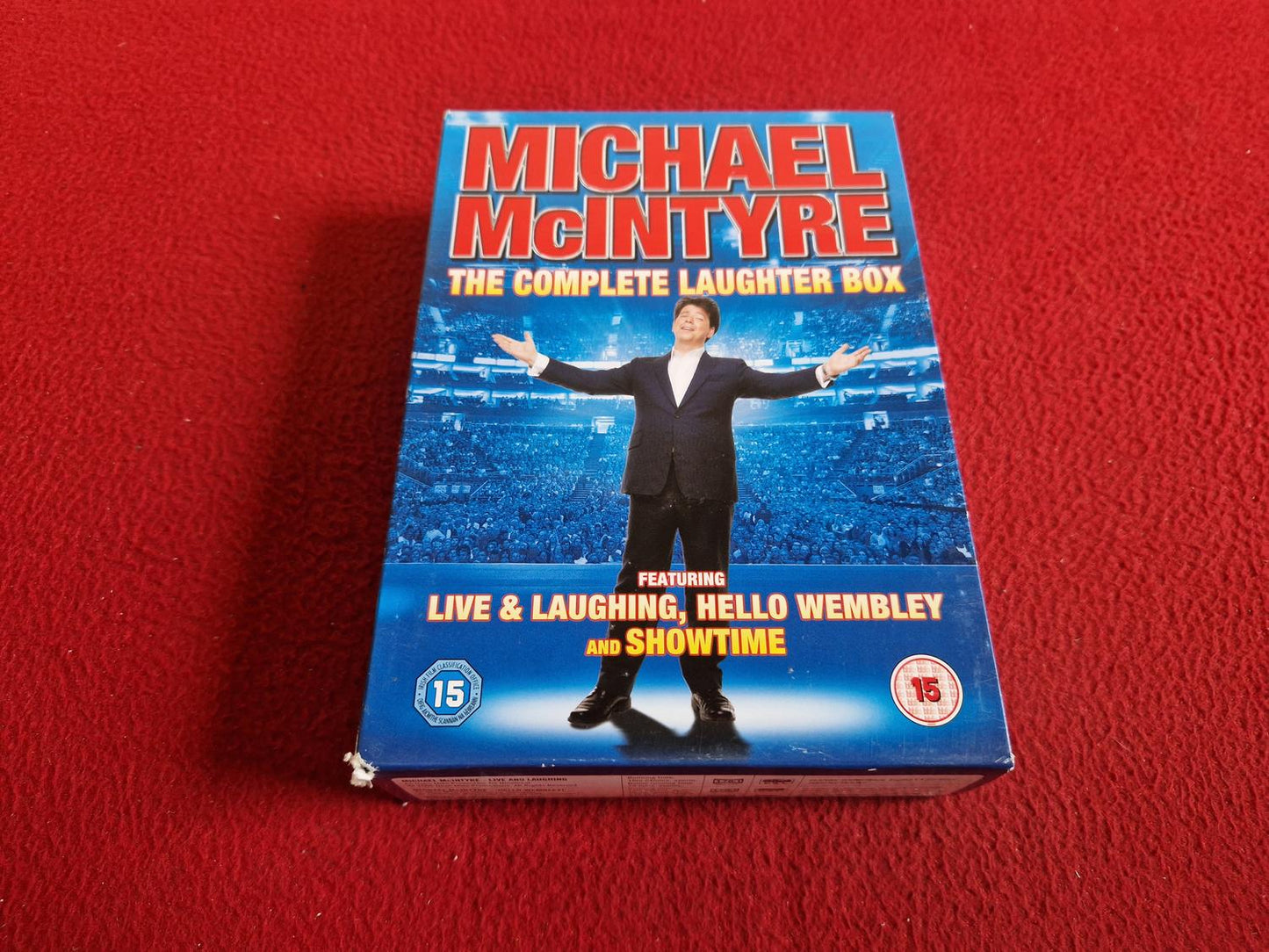 MICHAEL MCINTYRE THE COMPLETE LAUGHTER BOX DVD