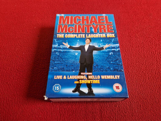 MICHAEL MCINTYRE THE COMPLETE LAUGHTER BOX DVD