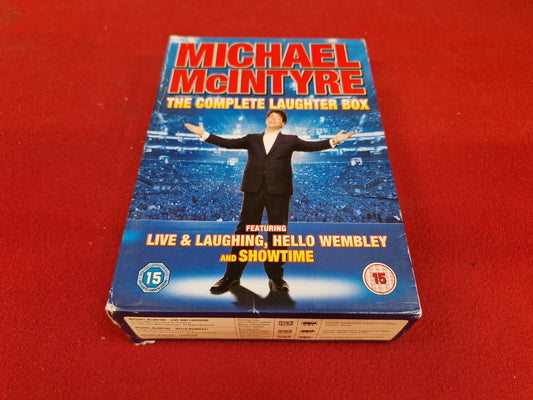 MICHAEL MCINTYRE THE COMPLETE LAUGHTER BOX till DVD