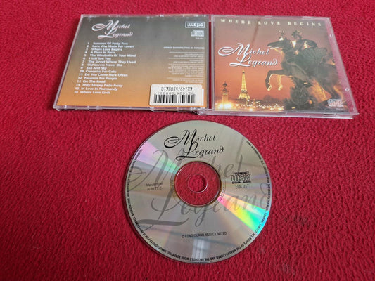 MICHEL LEGRAND WHERE LOVE BEGINS CD