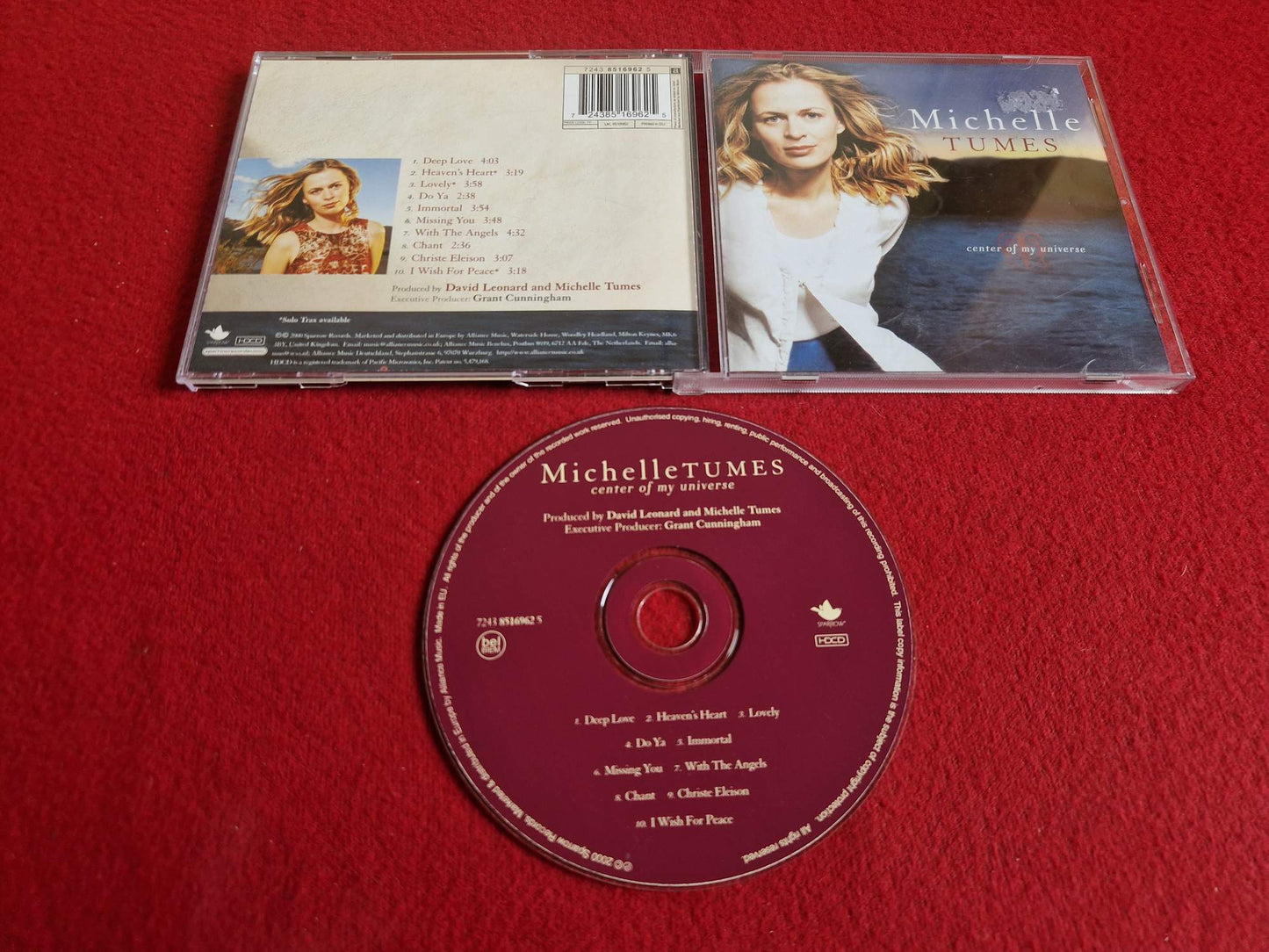MICHELLE TUMES CENTER OF MY UNIVERSE CD