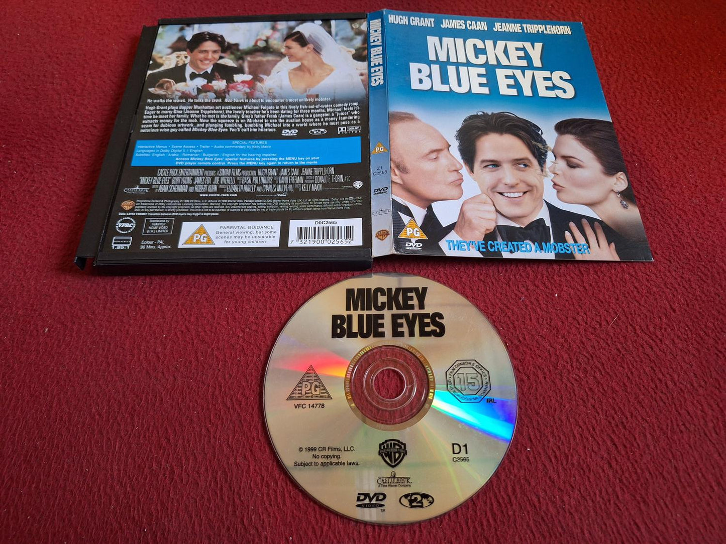MICKEY BLUE EYES [ SNAPCASE ] DVD