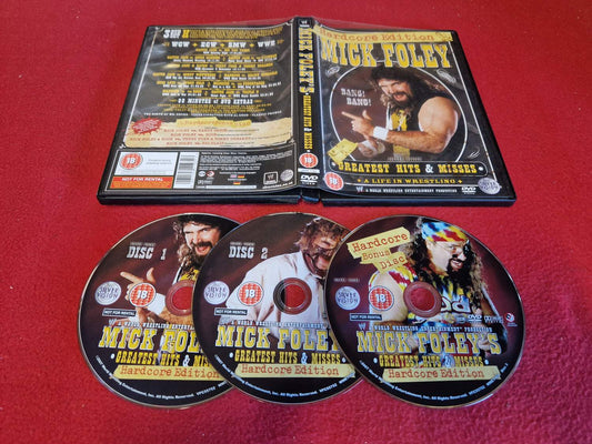MICK FOLEY'S GREATEST HITS & MISSES till DVD