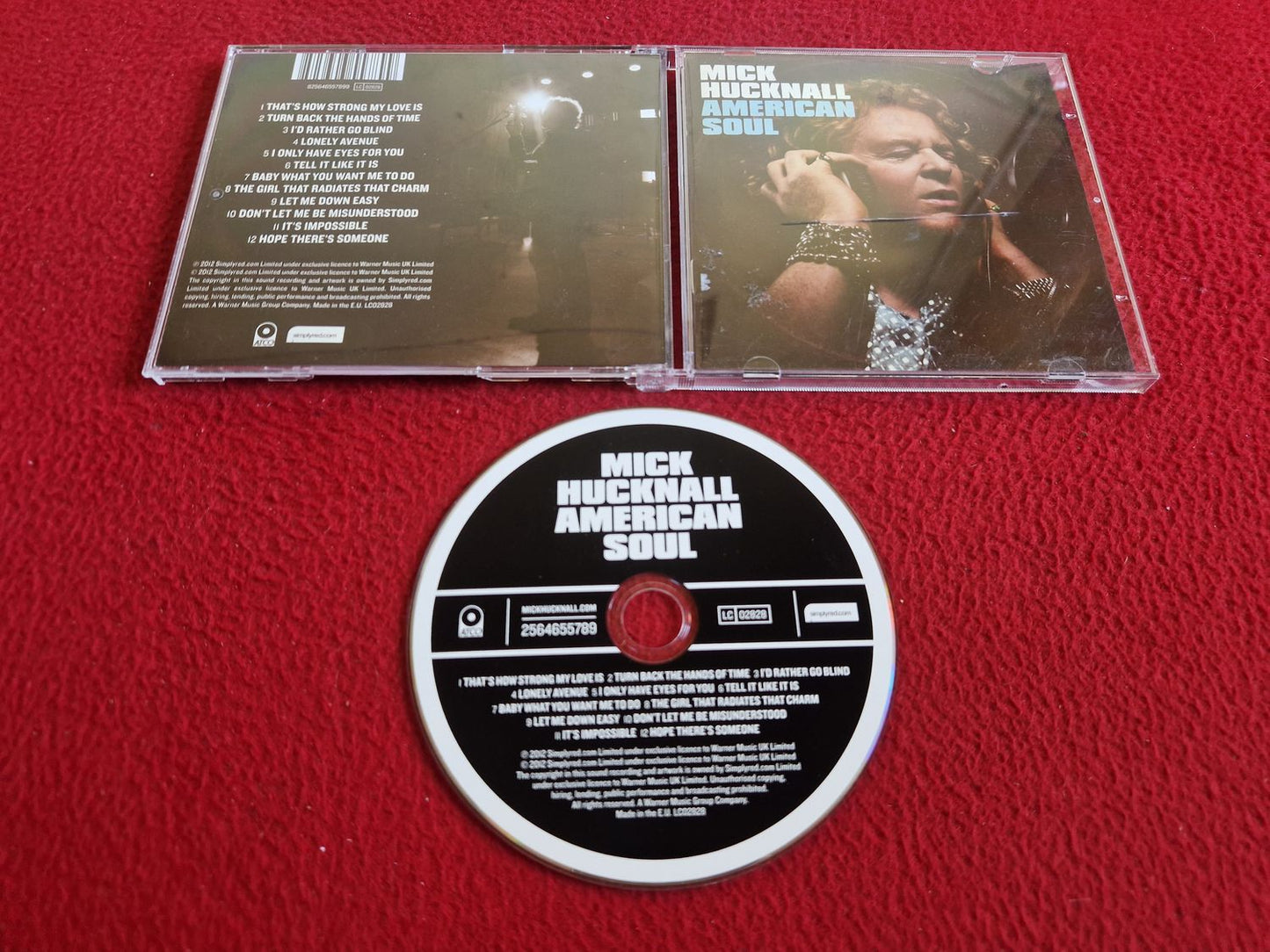 MICK HUCKNALL AMERICAN SOUL CD