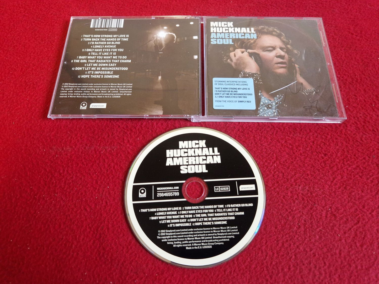 MICK HUCKNALL AMERICAN SOUL CD