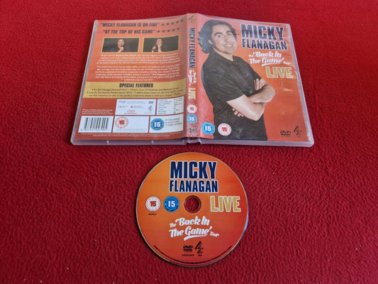 MICKY FLANAGAN: BACK IN THE GAME LIVE DVD