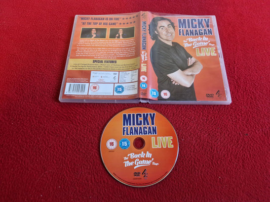 MICKY FLANAGAN - THE BACK IN THE GAME TOUR LIVE DVD