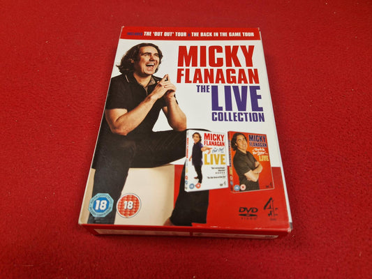 MICKY FLANAGAN THE LIVE COLLECTION BOX till DVD