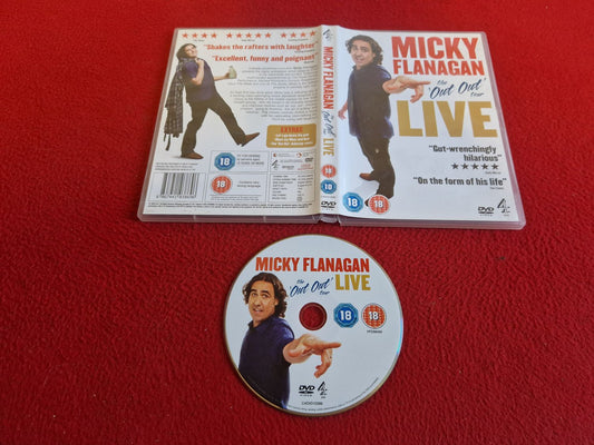 MICKY FLANAGAN THE OUT OUT  TOUR DVD