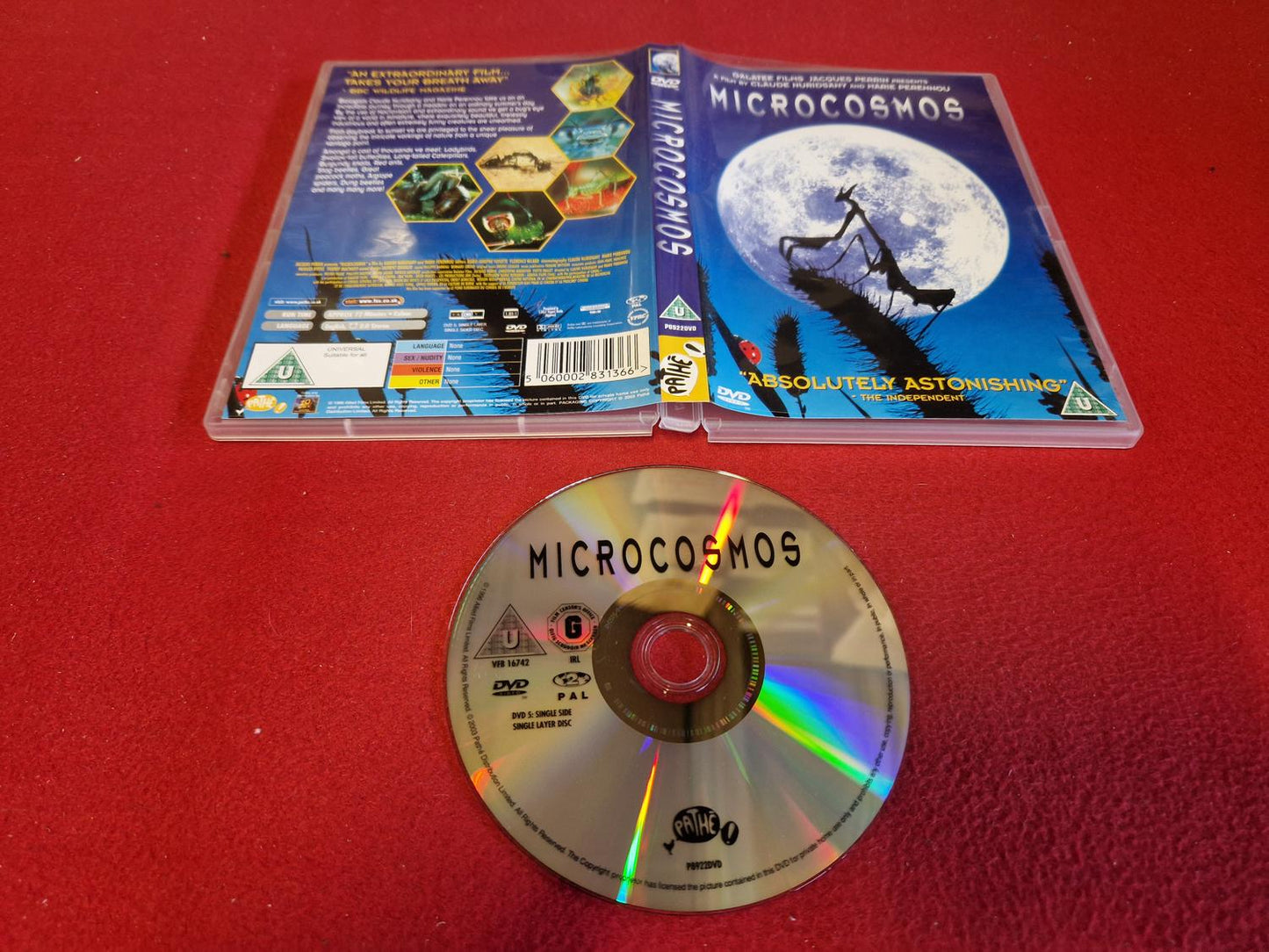 MICROCOSMOS till DVD