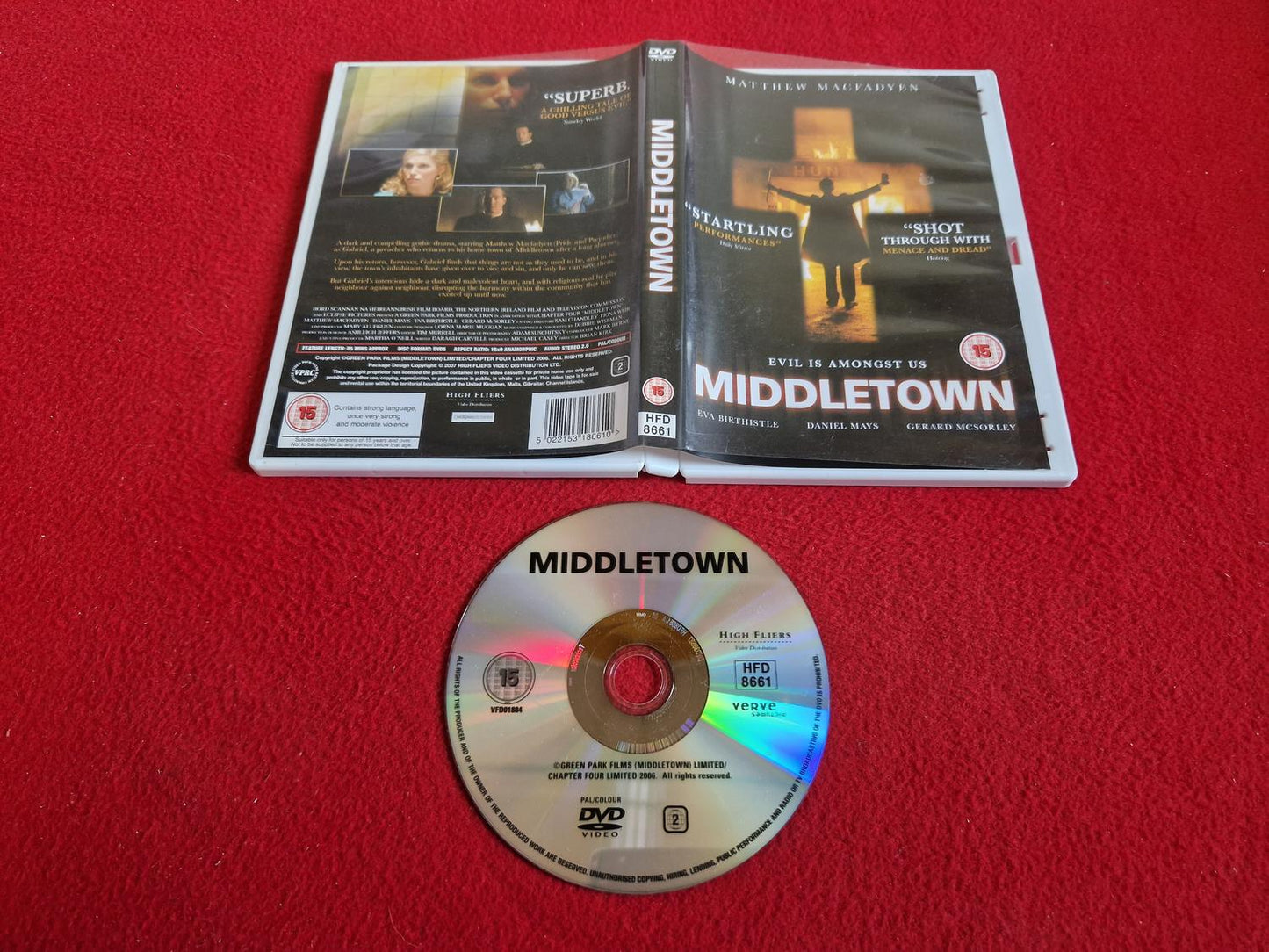MIDDLETOWN till DVD