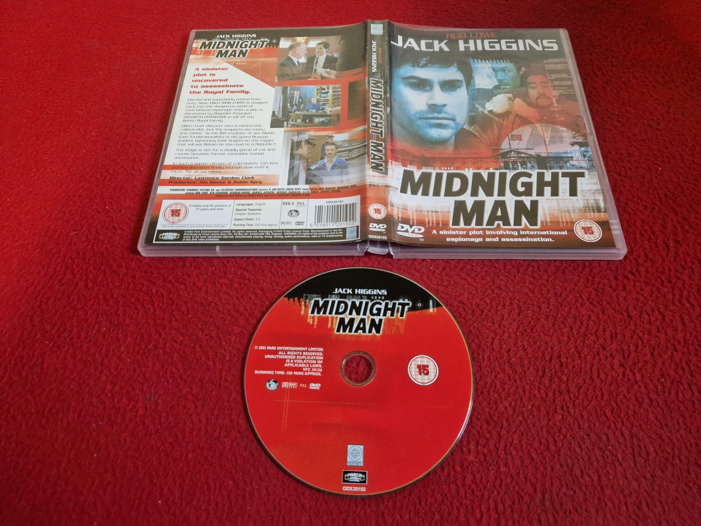 MIDNIGHT MAN DVD