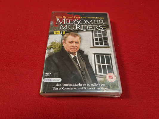 MIDSOMER MURDERS BLUE HERRINGS, MURDER ON ST. MALLEY'S DAY mfl BOX till DVD