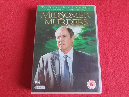 MIDSOMER MURDERS SERIES 5 + 6 BOX till DVD