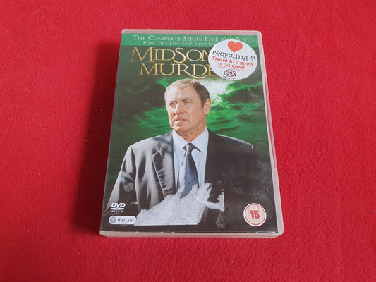 MIDSOMER MURDERS SERIES 5 & 6 BOX till DVD