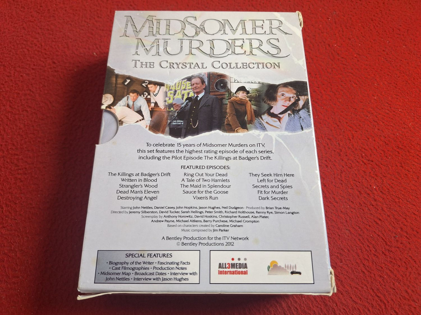 MIDSOMER MURDERS THE CRYSTAL COLLECTION BOX DVD