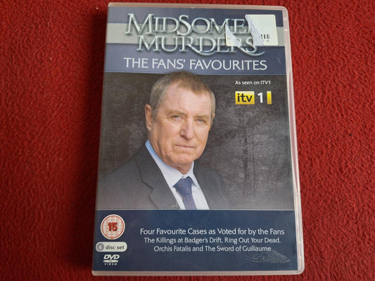 MIDSOMER MURDERS THE FANS' FAVOURITES BOX DVD