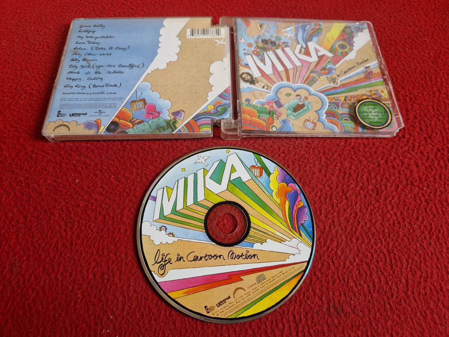 MIKA LIFE IN CARTOON MOTION CD