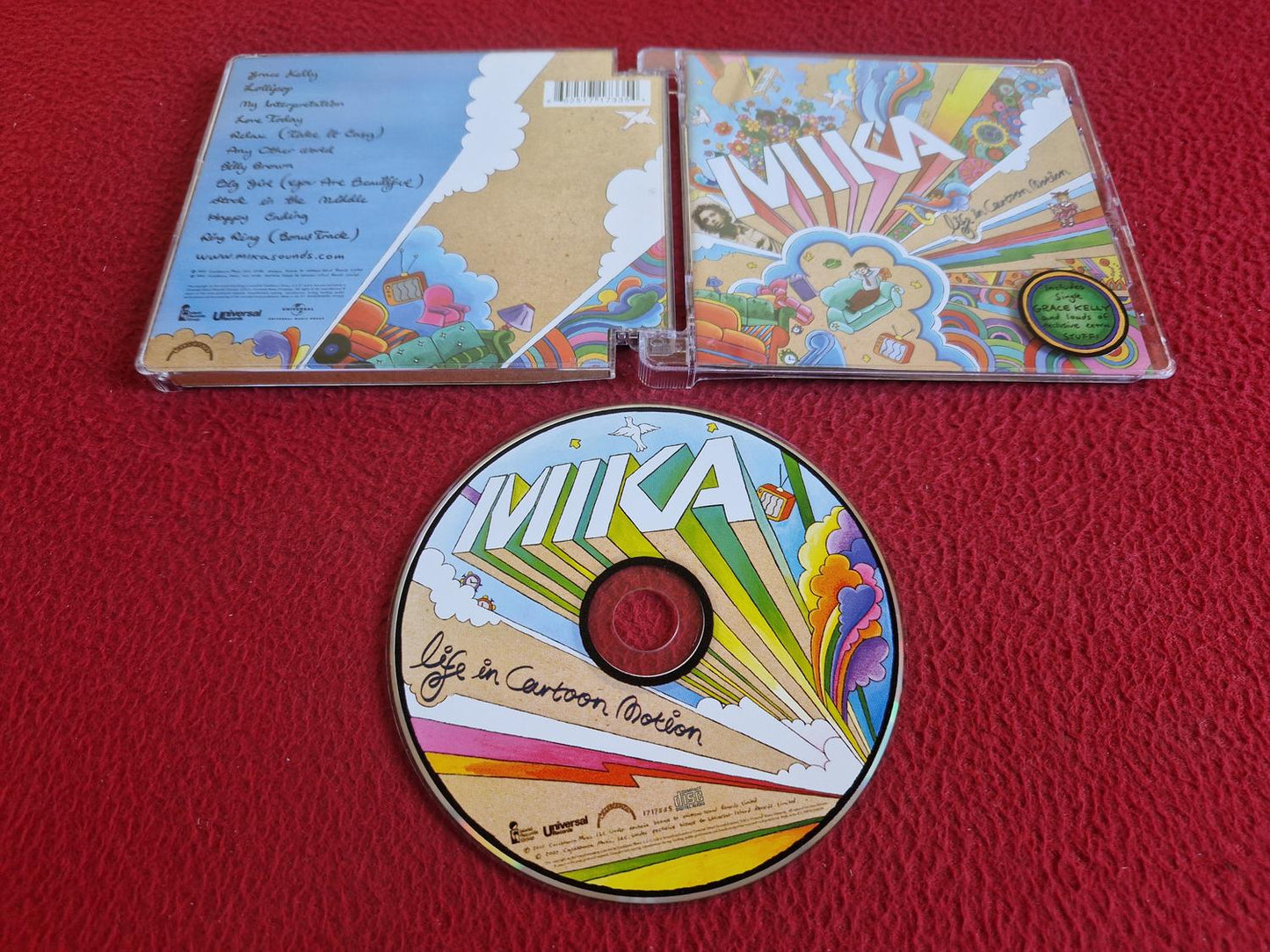 MIKA LIFE IN CARTOON MOTION CD