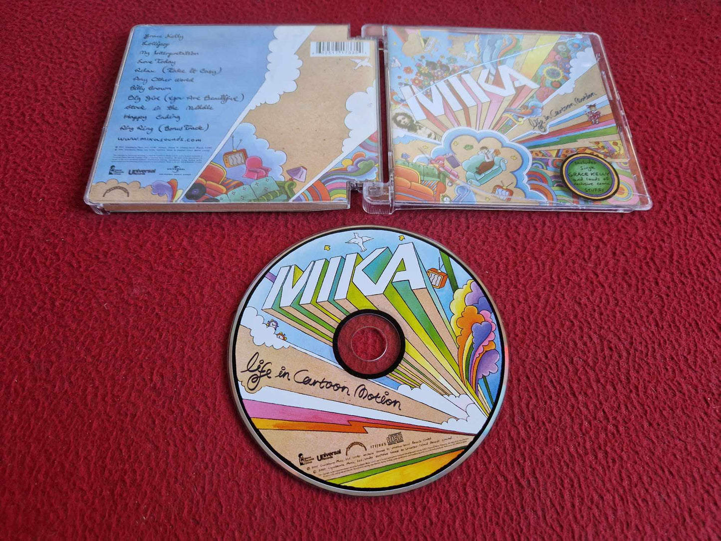 MIKA LIFE IN CARTOON MOTION CD