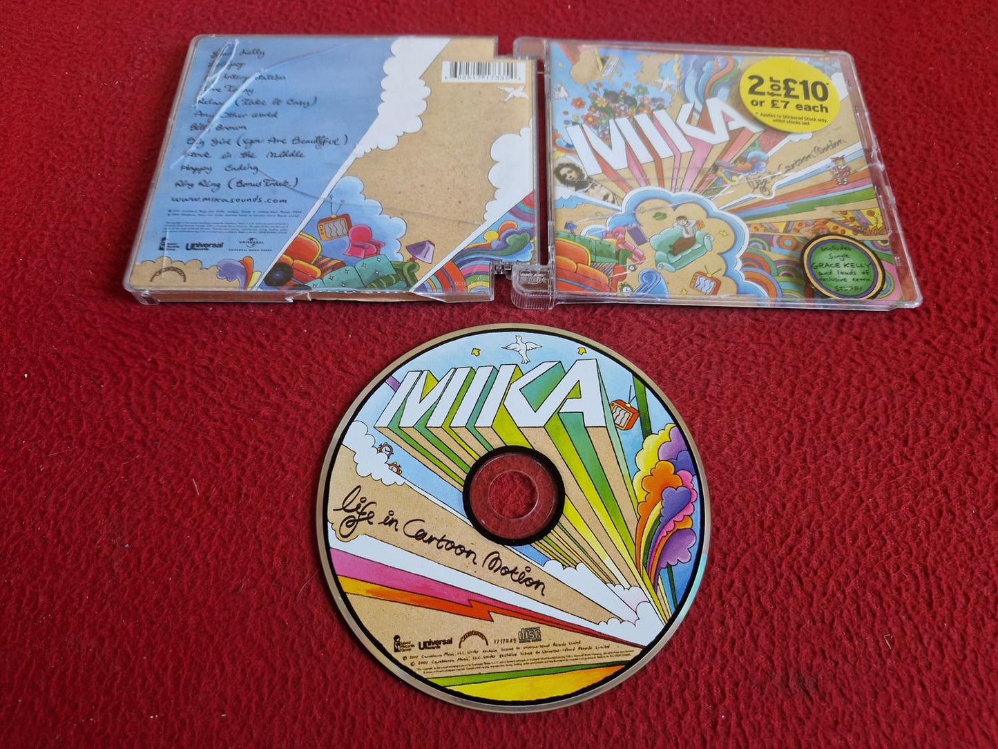 MIKA LIFE IN CARTOON MOTION CD