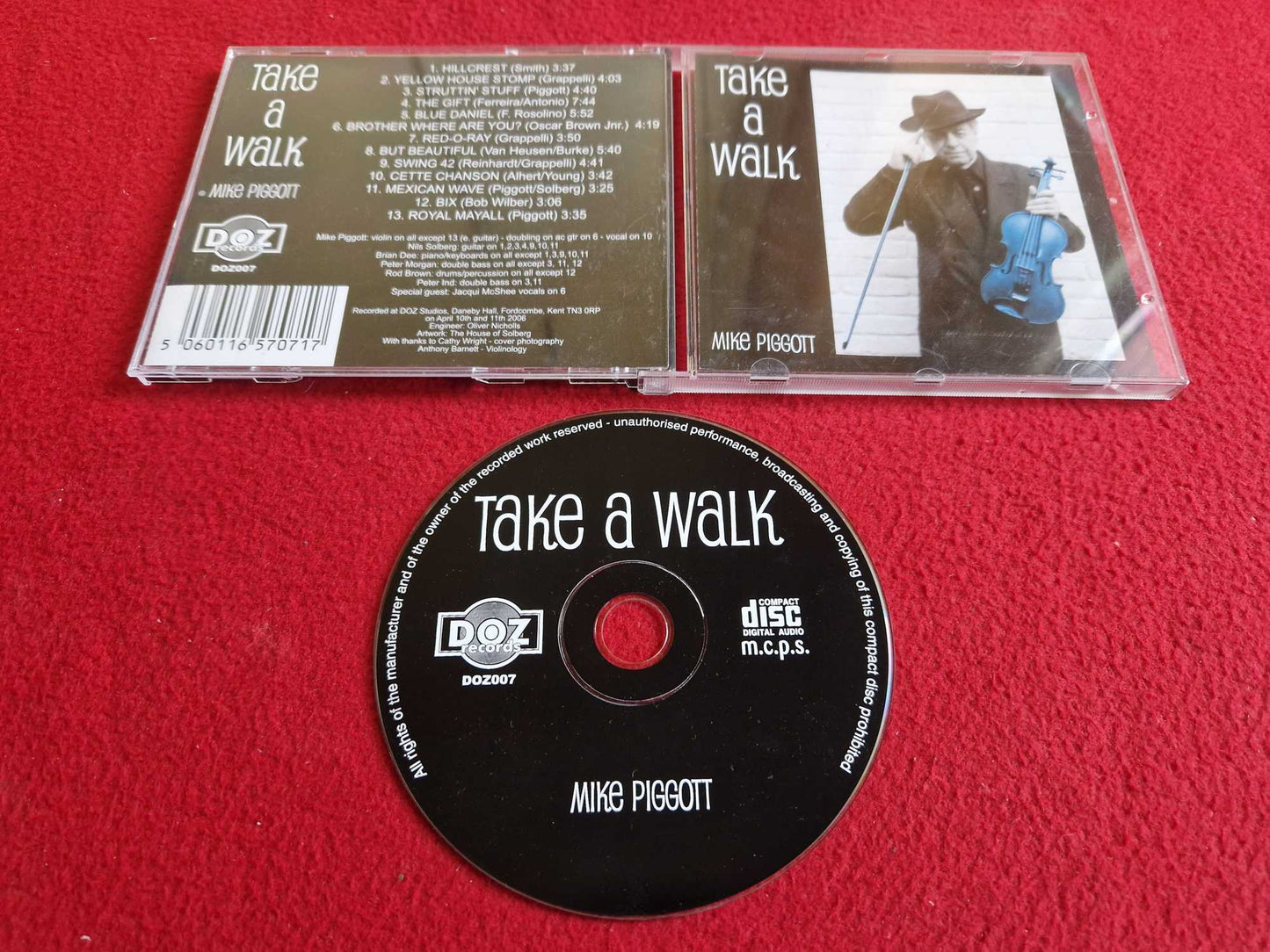 MIKE PIGGOTT TAKE A WALK CD