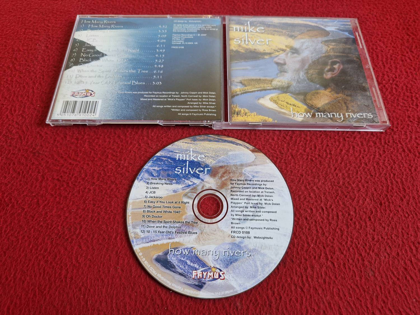 MIKE SILVER HOW MANY RIVERS CD
