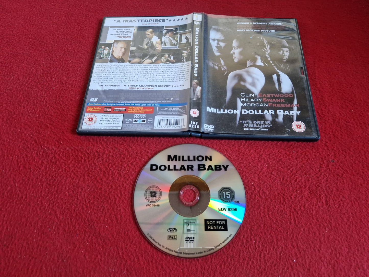 MILLION DOLLAR BABY DVD