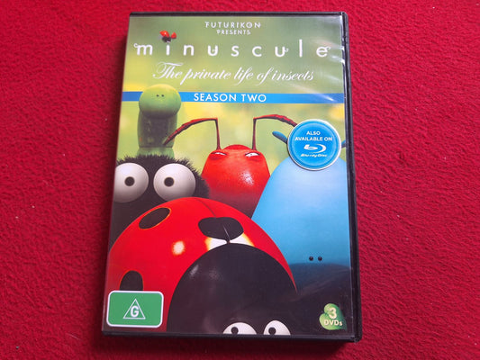 MINUSCULE SEASON 2 [ REGION 4 ] BOX DVD