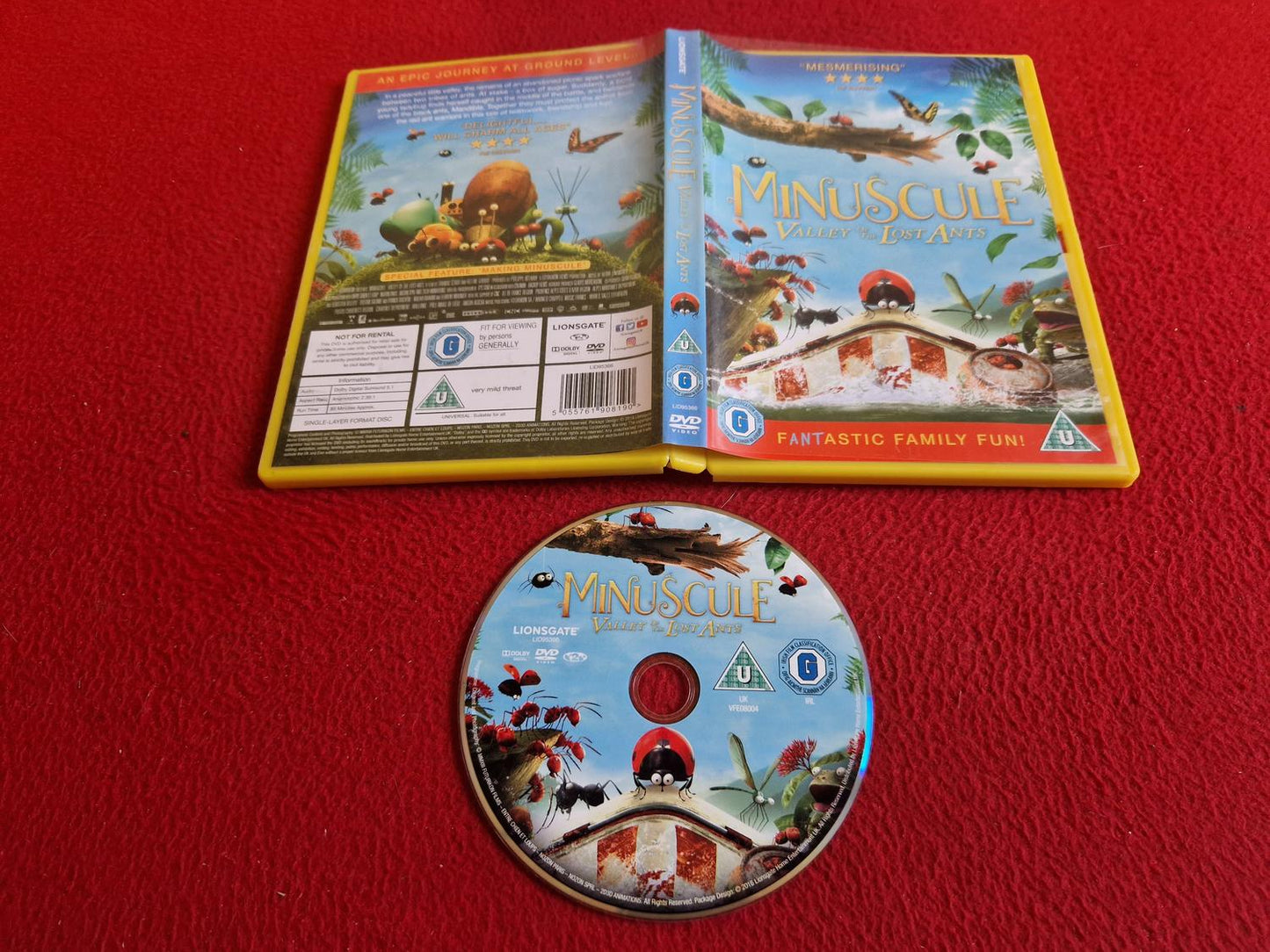 MINUSCULE VALLEY IN THE LOST ANTS DVD