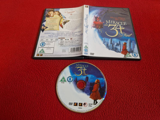 MIRACLE ON 34TH STREET DVD