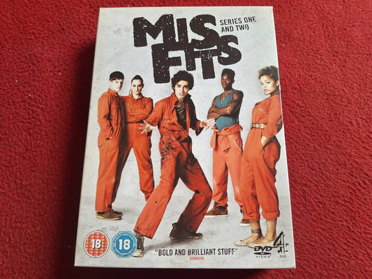 MISFITS SERIES 1 & 2 BOX DVD