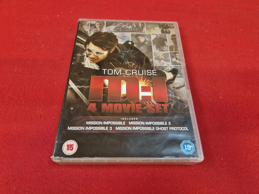 MISSION IMPOSSIBLE 4 MOVIE SET BOX till DVD