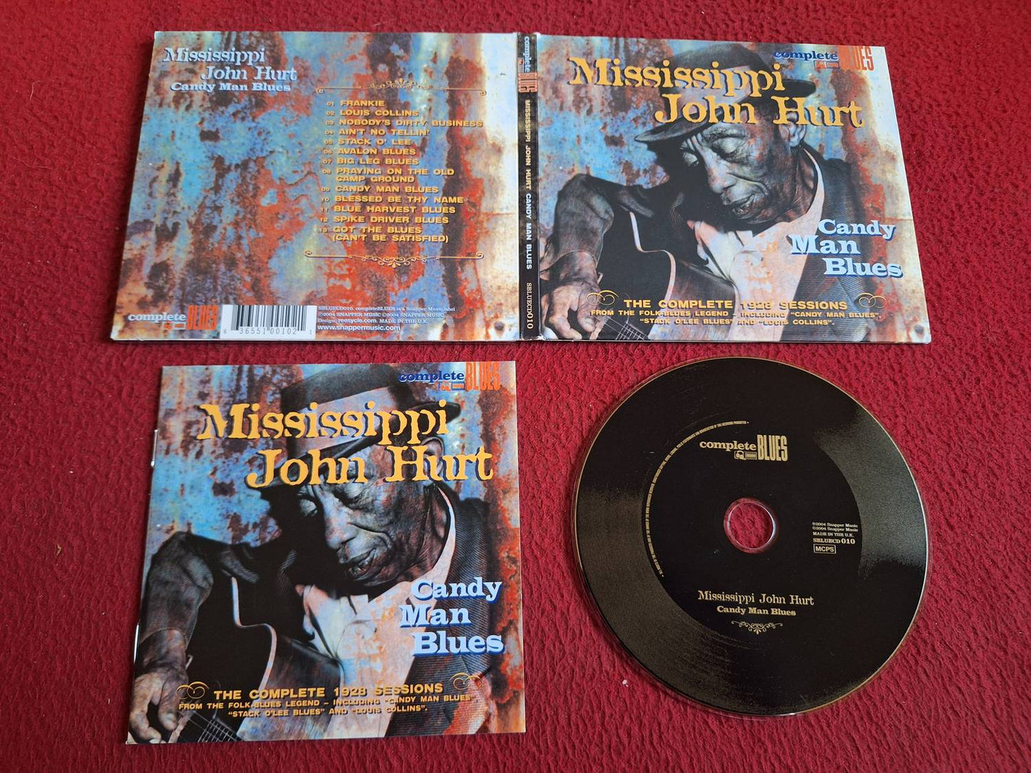 MISSISSIPPI JOHN HURT CANDY MAN BLUES CD