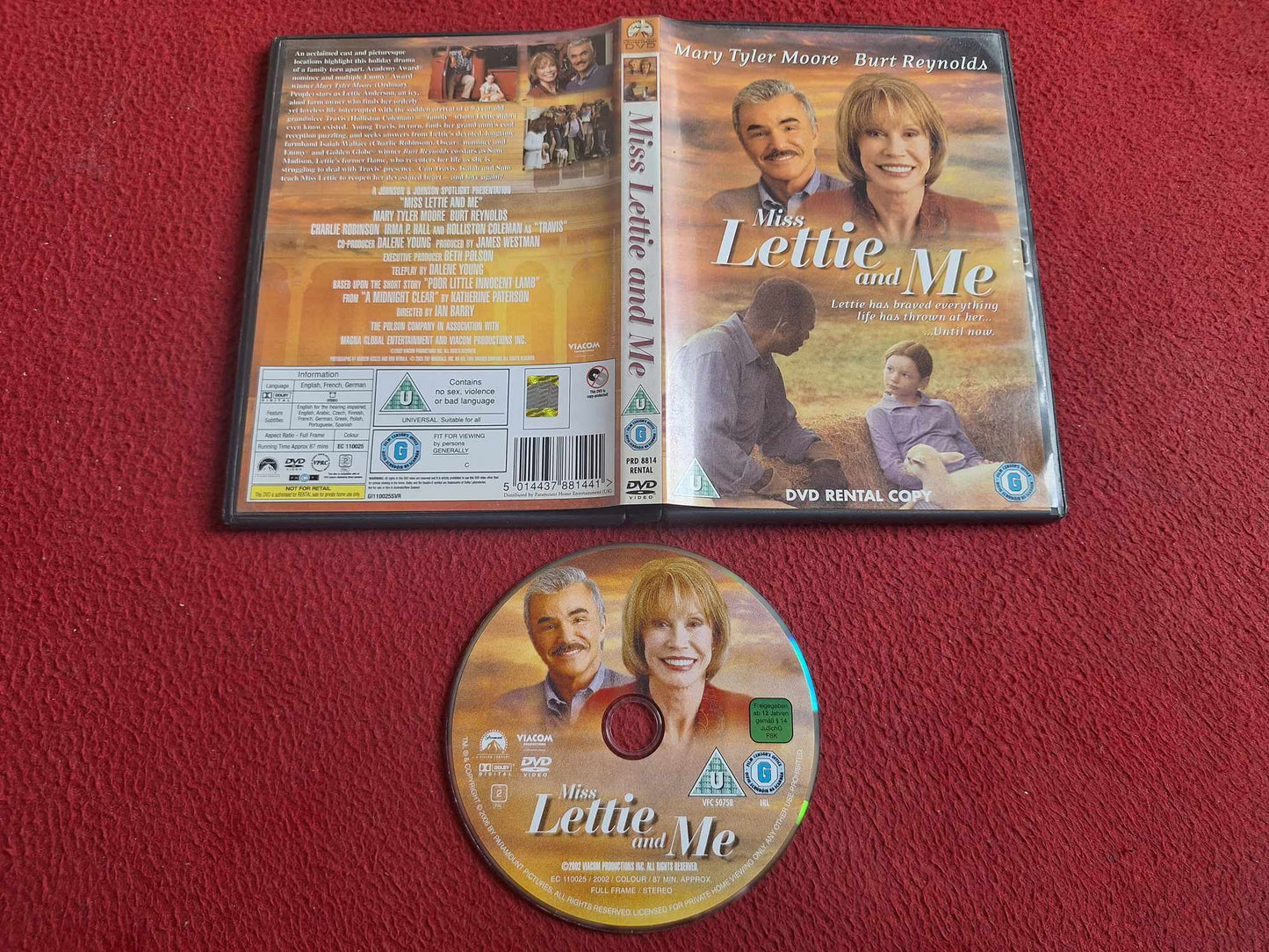 MISS LETTIE AND ME DVD