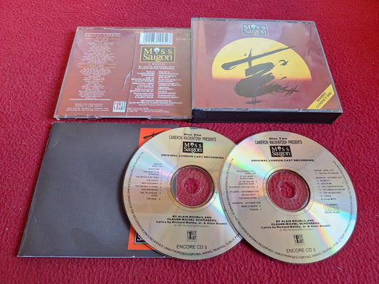 MISS SAIGON ORIGINAL LONDON CAST RECORDING CD BOX