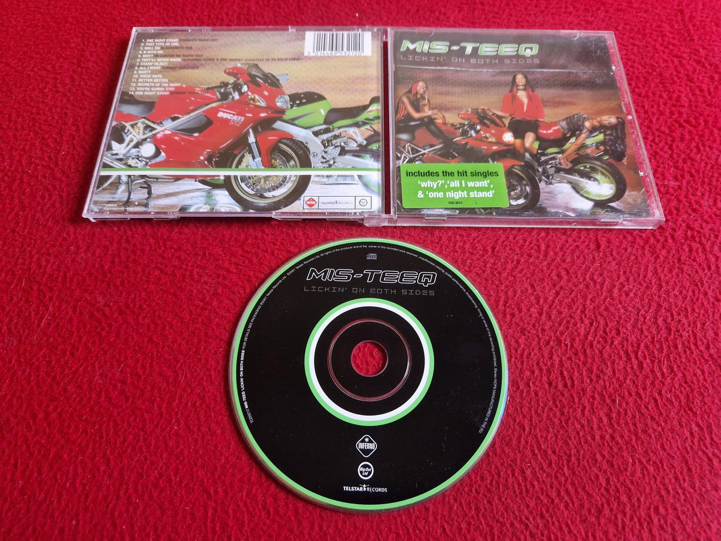 MIS TEEQ LICKIN ON BOTH SIDES CD