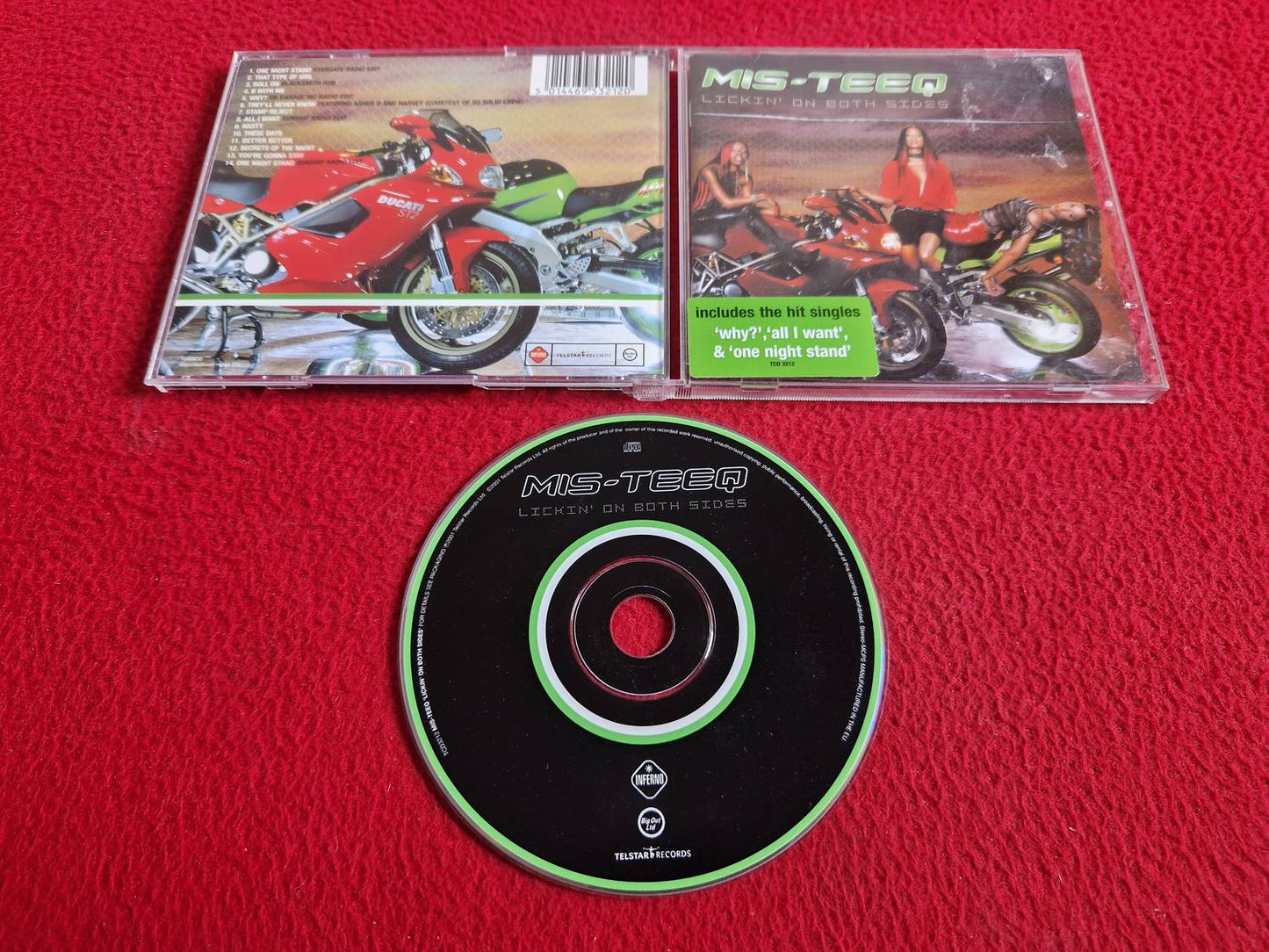 MIS-TEEQ LICKIN' ON BOTH SIDES CD