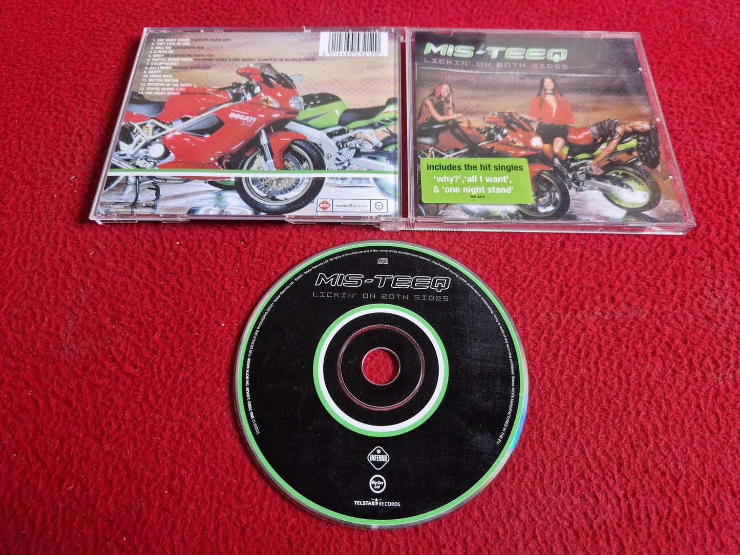 MIS-TEEQ LICKIN' ON BOTH SIDES CD
