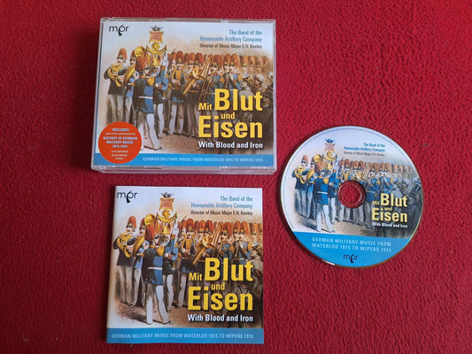 MIT BLUT UND EISEN GERMAN MILITARY MUSIC WATERLOO 1815 - WIPERS 1915 CD BOX