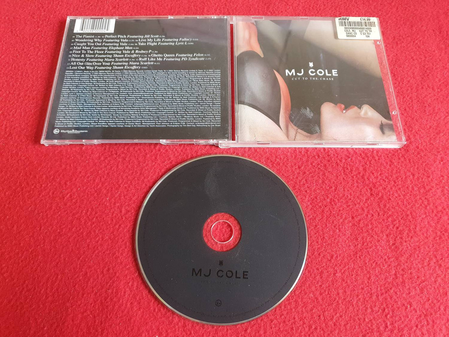 MJ COLE CUT TO THE CHASE till CD