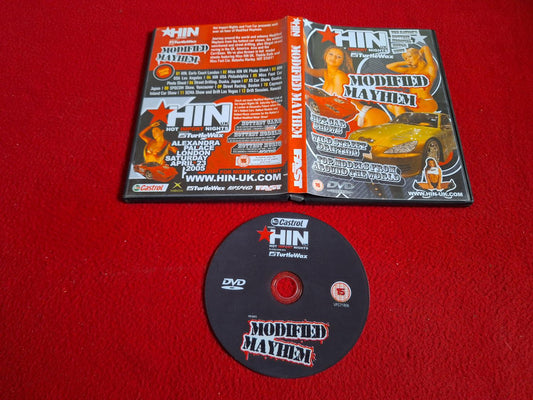 MODIFIED MAYHEM HOT CAR SHOWS WILD STREET DRIFTING TOP MODELS DVD
