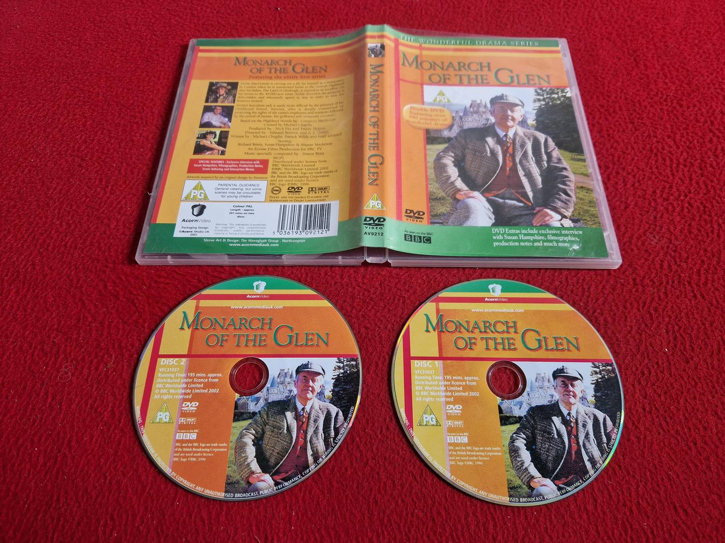 MONARCH OF THE GLEN SERIES 1 DVD