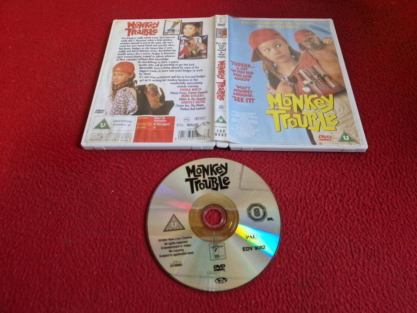 MONKEY TROUBLE DVD