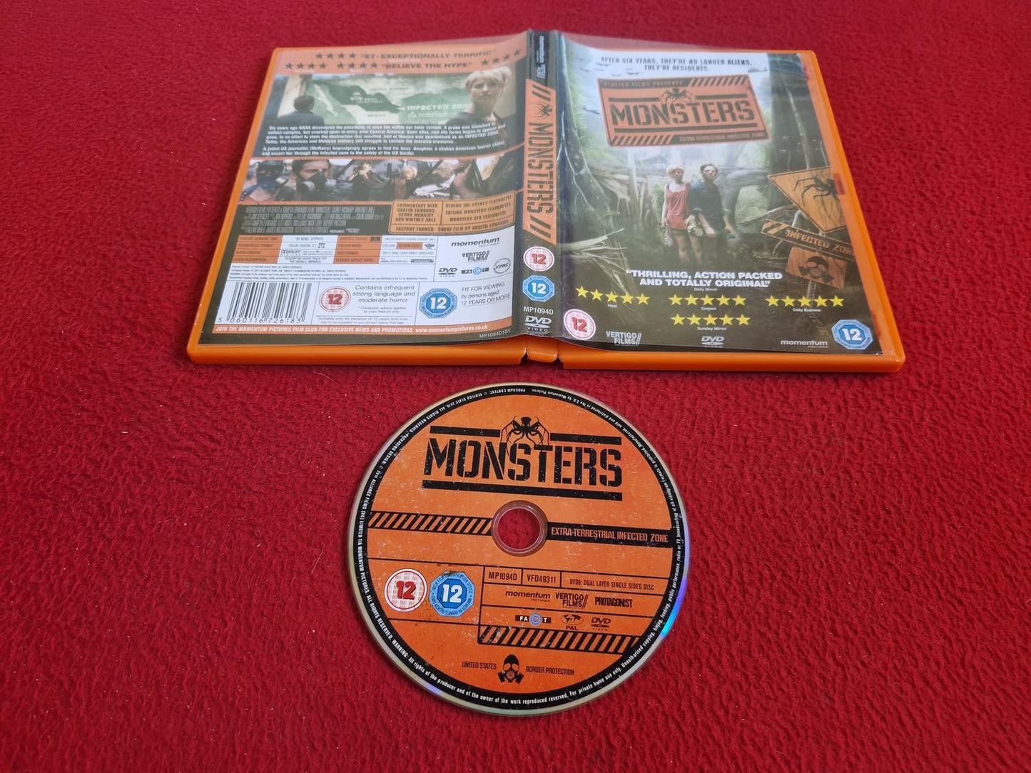 MONSTERS DVD