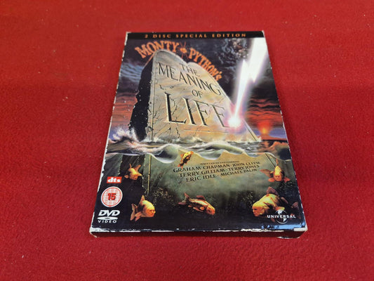 MONTY PYTHONS THE MEANING OF LIFE BOX till DVD